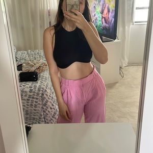 Black crop top! Bought in Argentina. Is like new. Never used it.